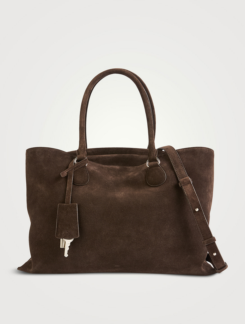 OSOI Large Shell Brot Suede Tote Bag | Holt Renfrew