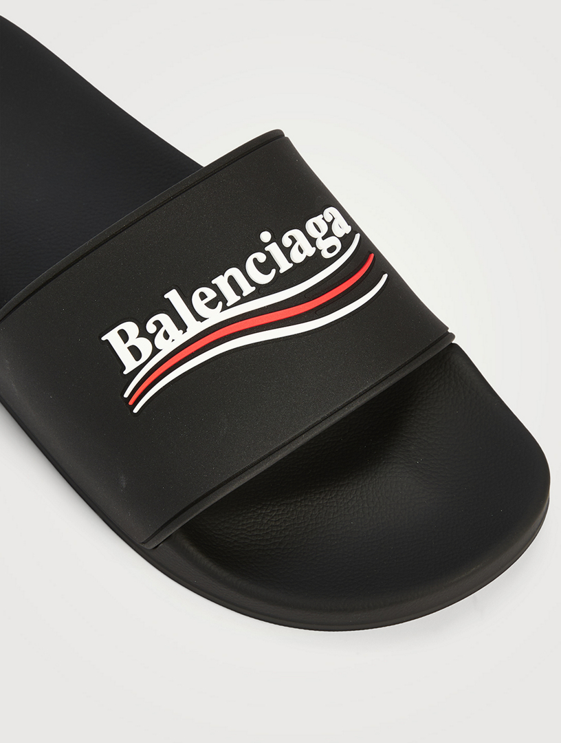 BALENCIAGA Pool Slide Sandals | Holt Renfrew