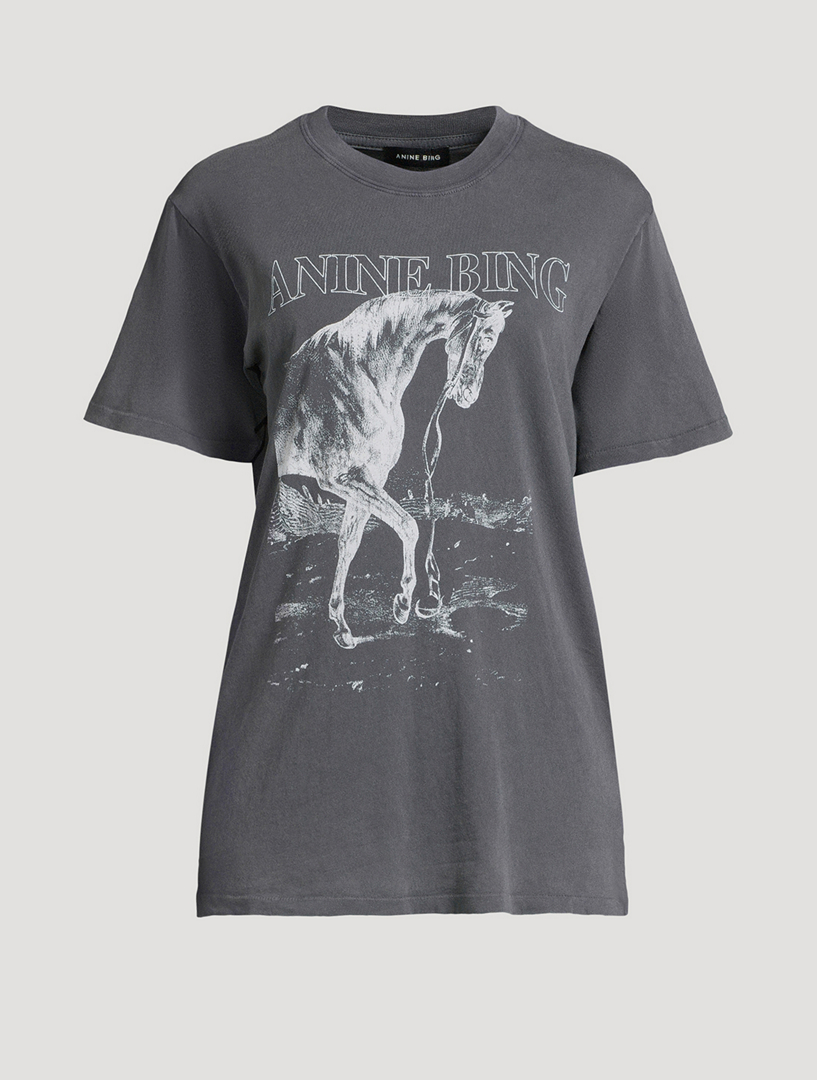 Lili T-Shirt In Horse Print