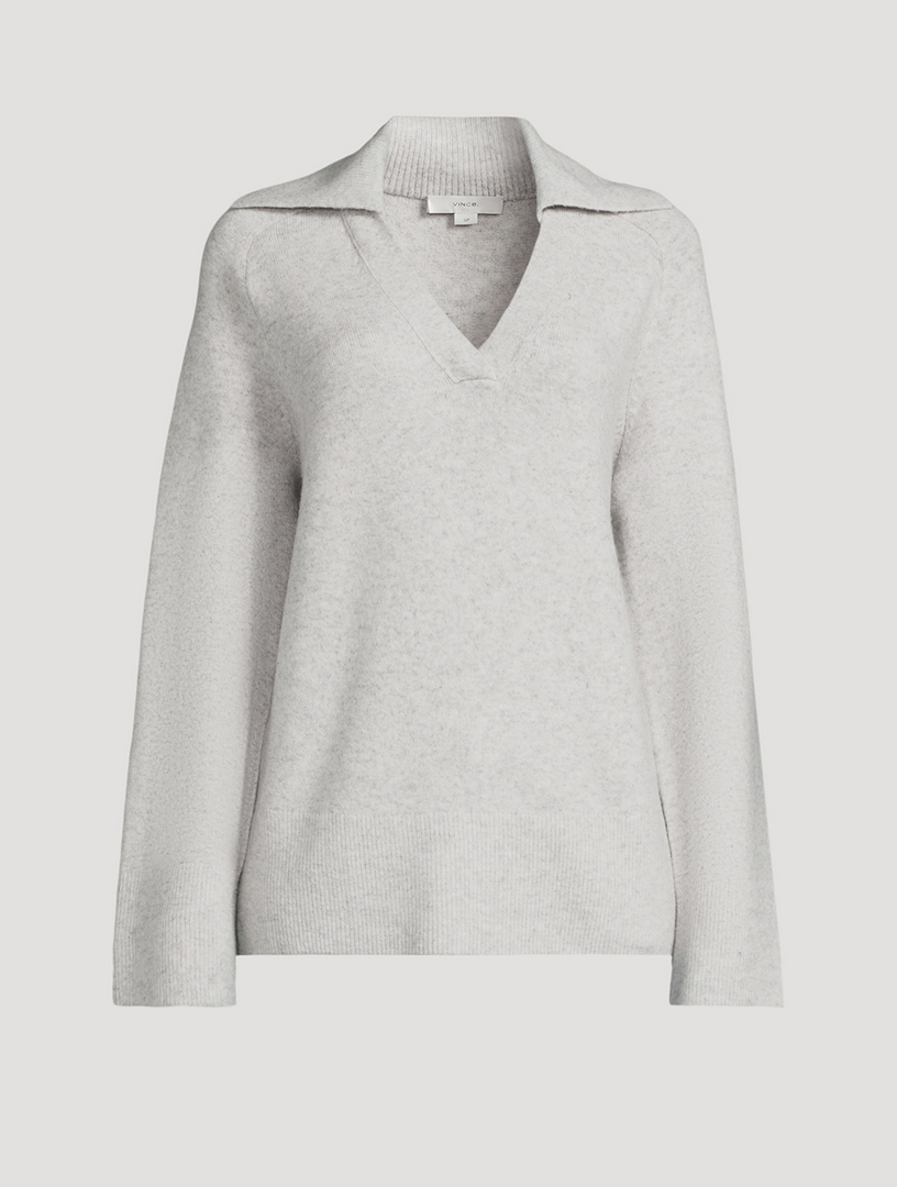 Pull surdimensionné à col Polo