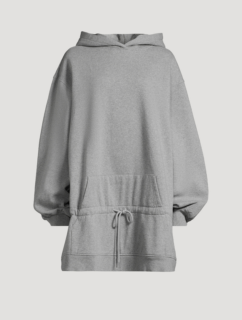 ALEXANDER WANG Drop-Waist Hoodie Dress