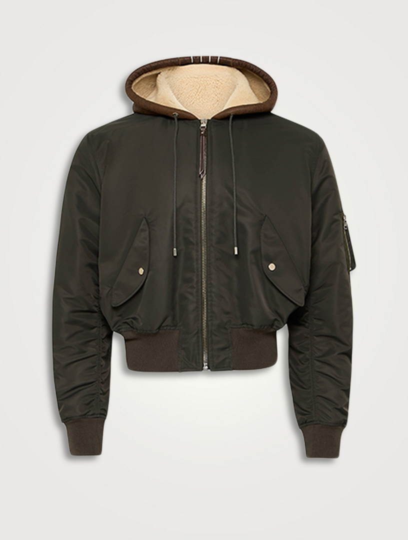 JW ANDERSON Hooded Bomber Jacket | Holt Renfrew