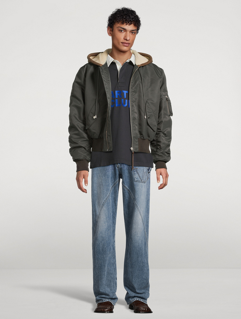 JW ANDERSON Hooded Bomber Jacket | Holt Renfrew