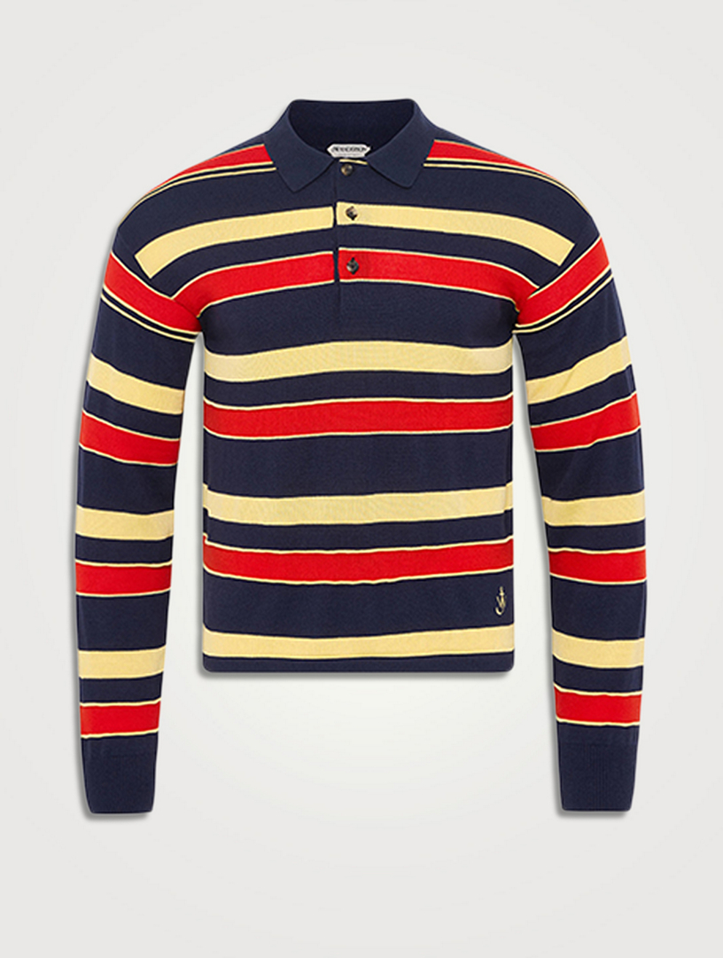 Polo de rugby tricoté