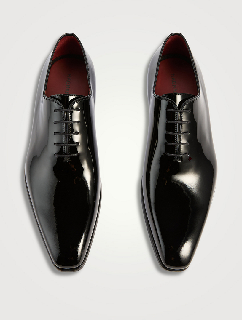 Magnanni Cruz II 2 Black Patent Leather Lace Up Dress Oxford Shoes Size 8‎ Cruz II Men main image 4