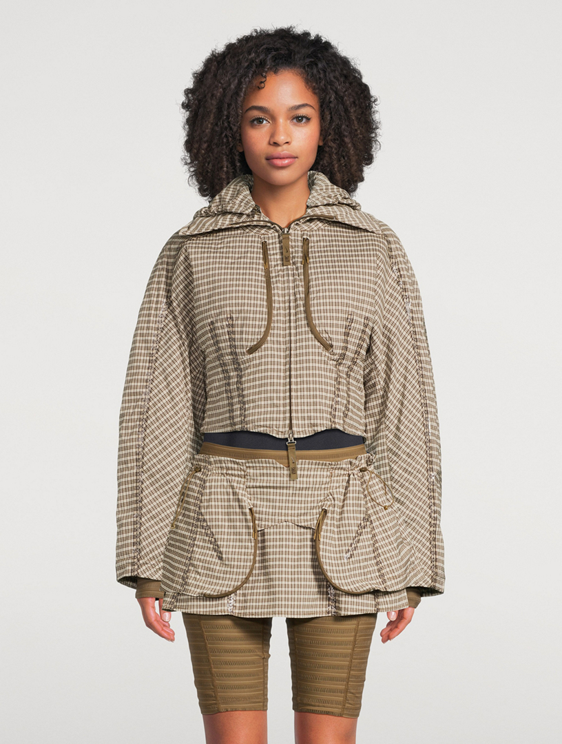 NIKE KNWLS Joan Jacket In Plaid Print | Holt Renfrew