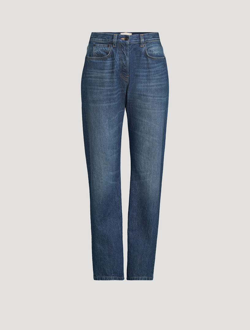 THE ROW Daciana Straight-Leg Jeans | Holt Renfrew