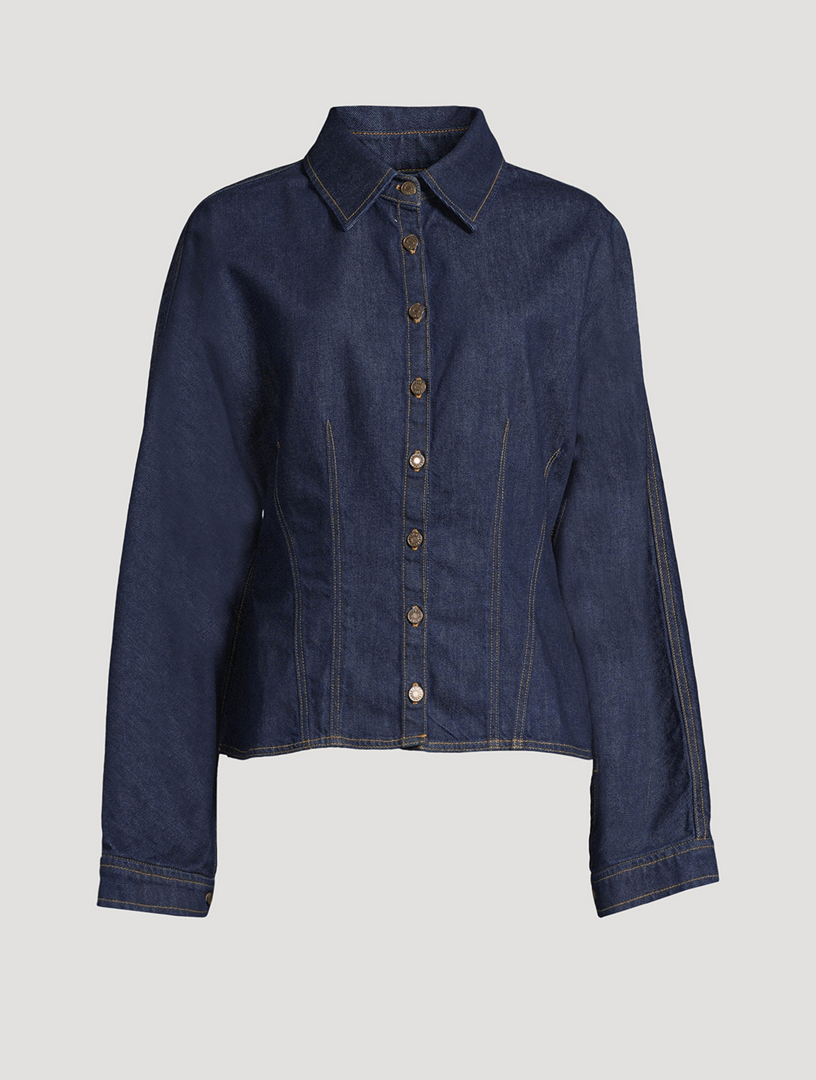 AGOLDE Devon Denim Shirt | Holt Renfrew