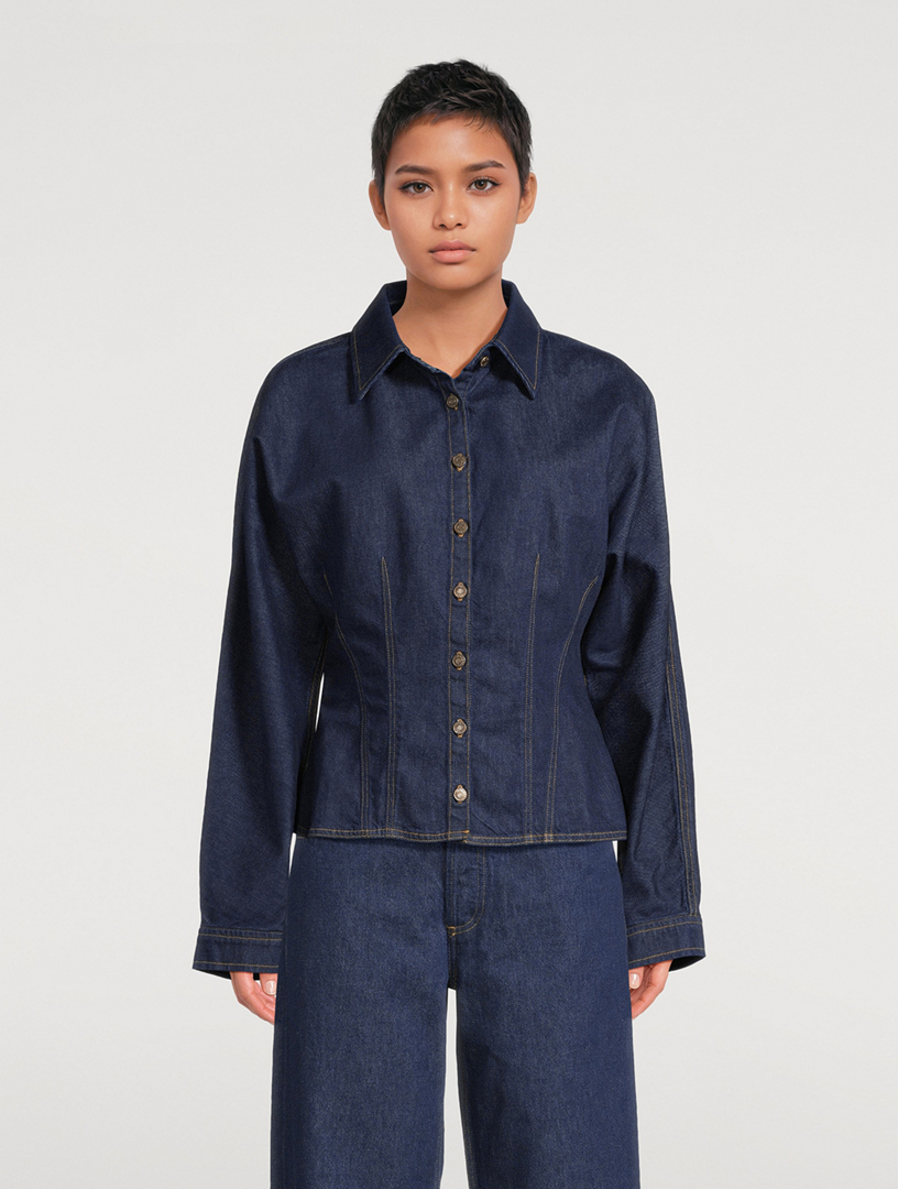 AGOLDE Devon Denim Shirt | Holt Renfrew