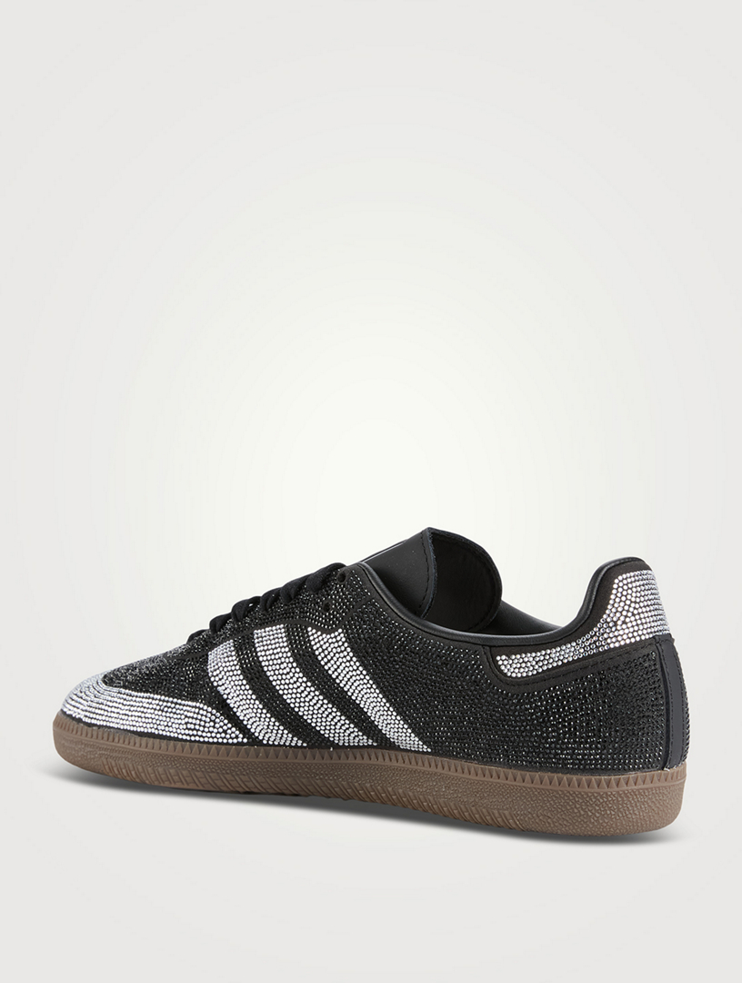 adidas gazelle silver green womens Adidas Skateboarding Puig Samba Shoe - Silver/Black main image 0