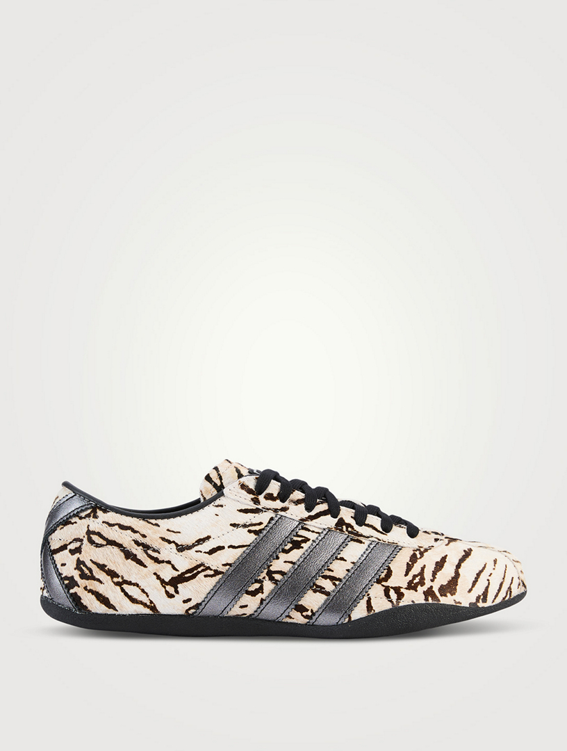 Tokyo Calf Hair Sneakers In Zebra Print