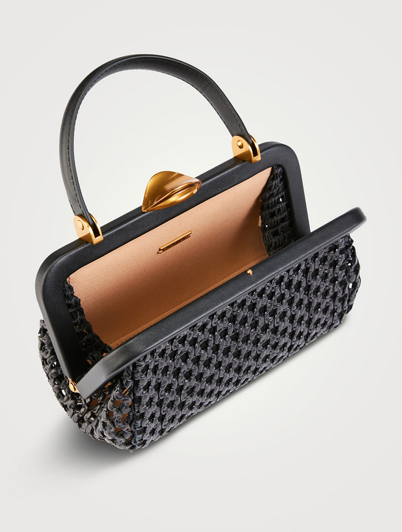 CULT GAIA Mini Zuma Woven Top Handle Bag | Holt Renfrew