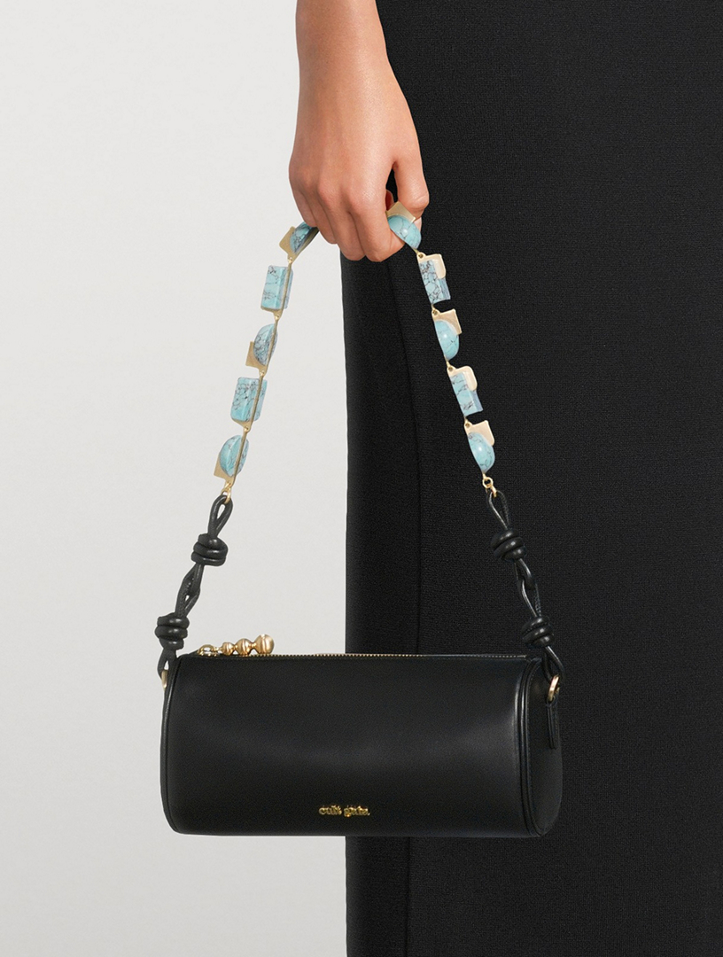 CULT GAIA Zozina Leather Shoulder Bag | Holt Renfrew