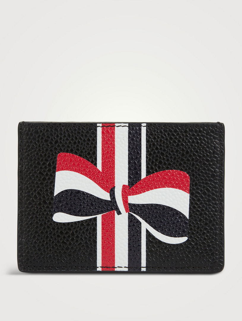 Porte-cartes Bou à motif nœud