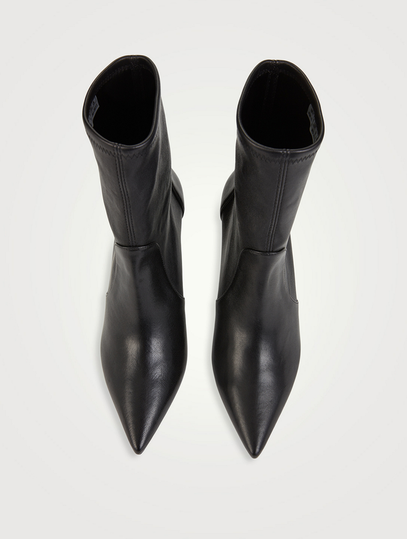 Escarpins Stuart Weitzman Noirs Vernis Avec Noeud - Talon Mid 2-3 Cm - Taille 38 EU / 8 US - Neuf Sans Boîte