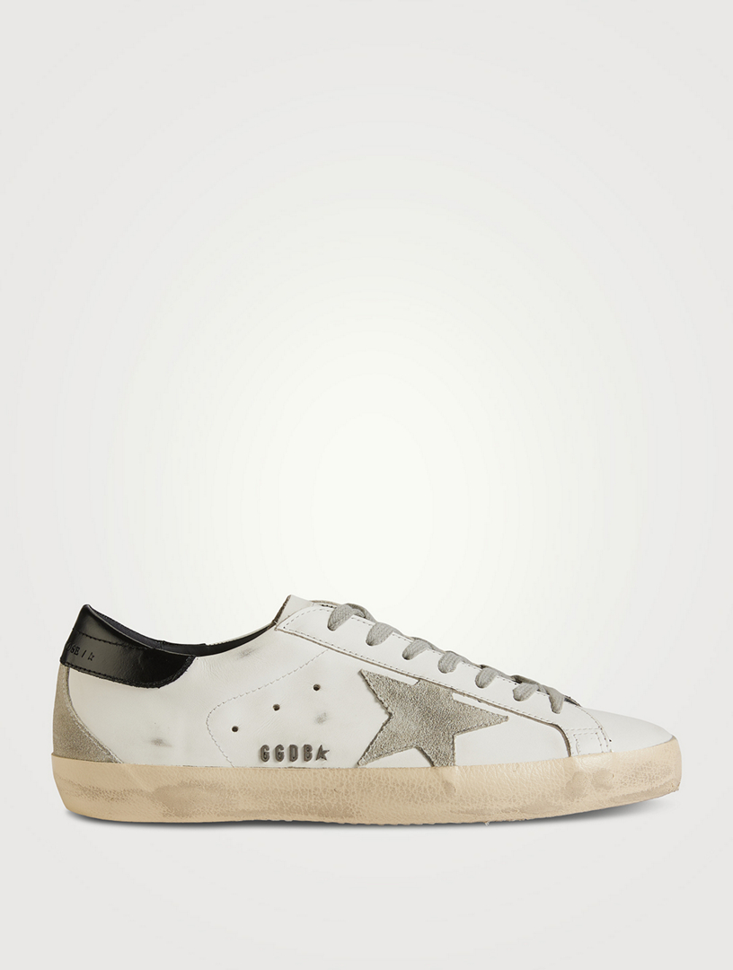 Super-Star Leather Sneakers With Suede Star