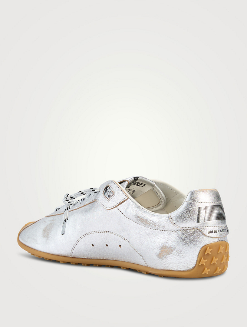 GOLDEN GOOSE Marathon Speed Leather Sneakers | Holt Renfrew