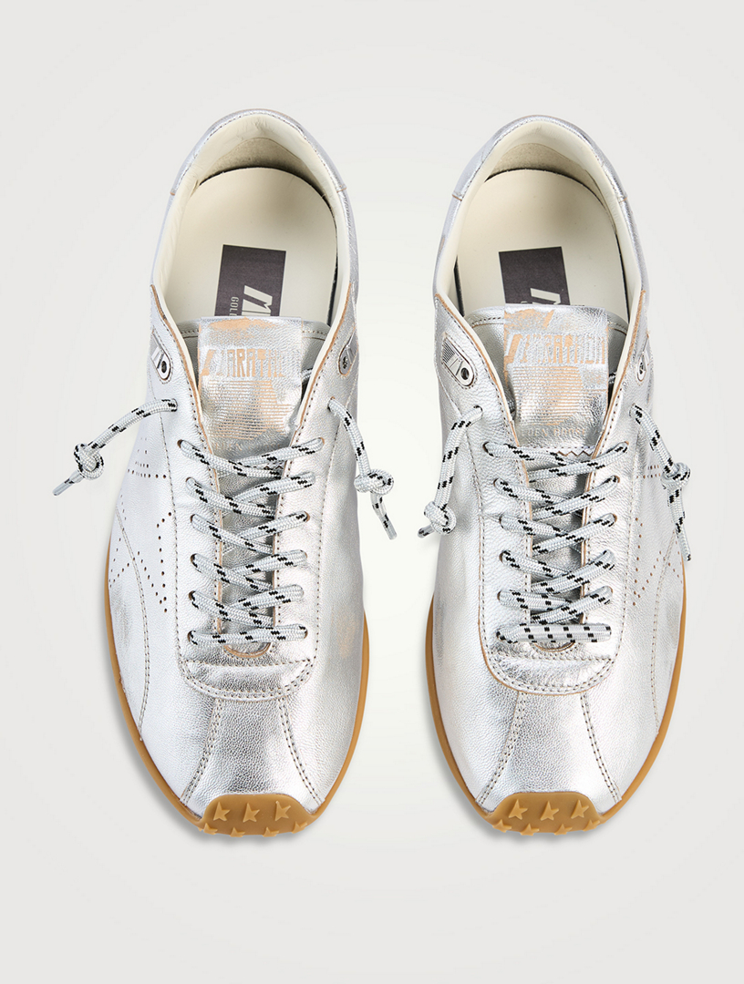 GOLDEN GOOSE Marathon Speed Leather Sneakers | Holt Renfrew