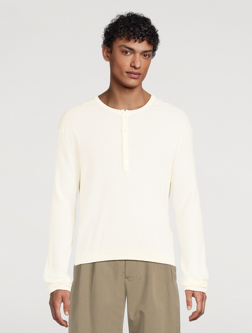 OUR LEGACY Fine Henley Shirt | Holt Renfrew