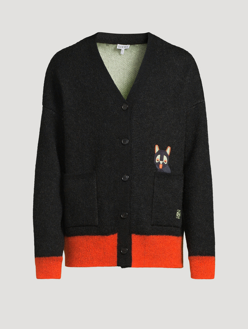 LOEWE x Louis Wain Mohair-Blend Cardigan