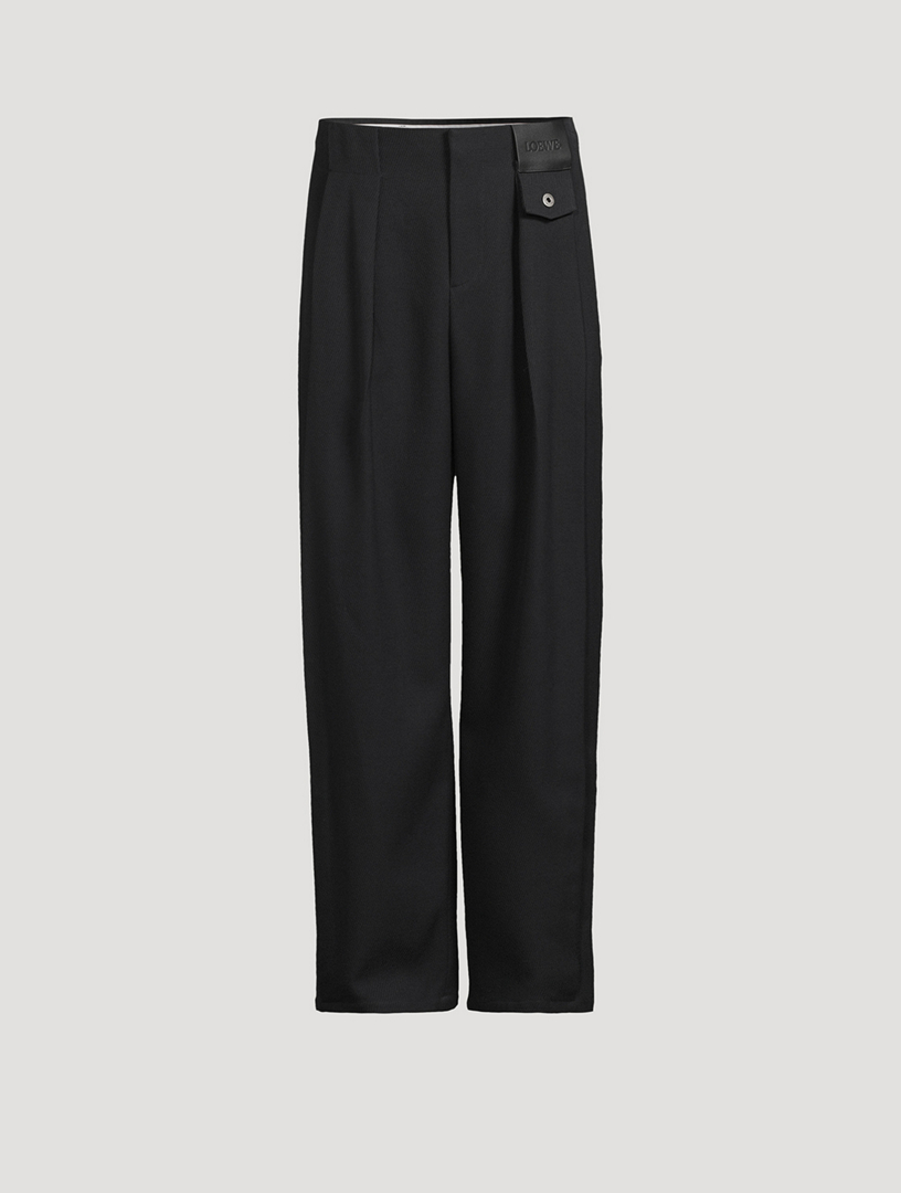 SLOWEAR Stretch Cotton Slim-Fit Trousers | Holt Renfrew