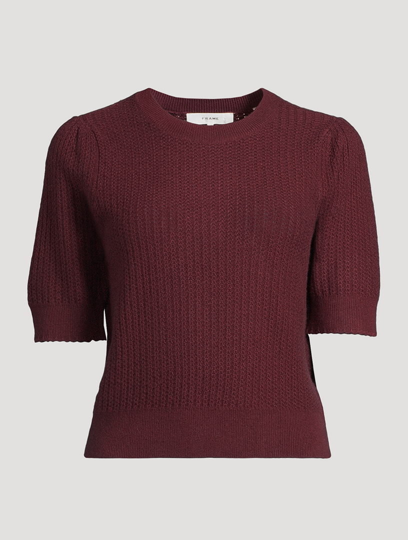 Pull Cachemire Soie Rouge Akris - Taille 36, Parfait état, Occasion