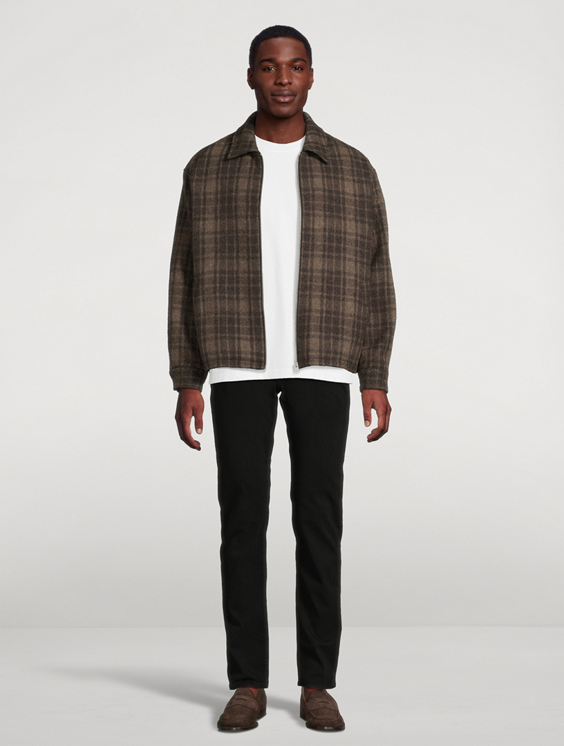 FRAME Tweed Padded Zip Jacket | Holt Renfrew