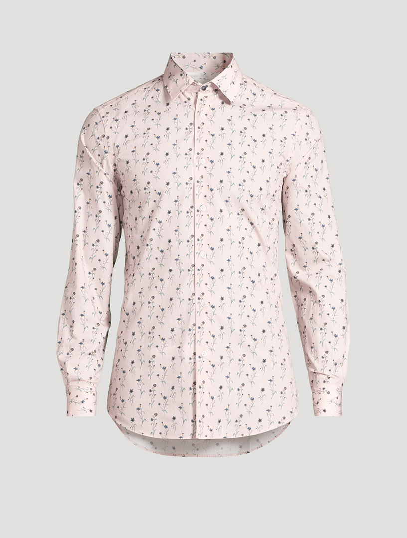 Cotton Tailored Printed Shirt