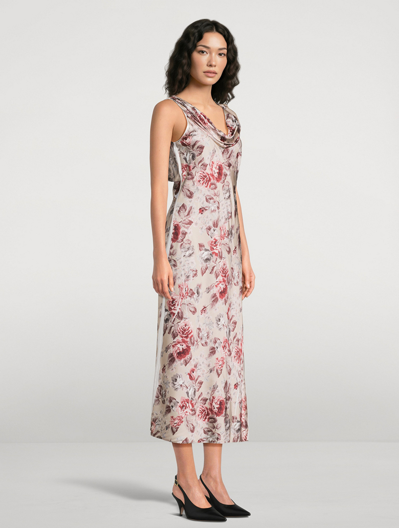 strapless open back dress Emerald Border Mykonos Dress