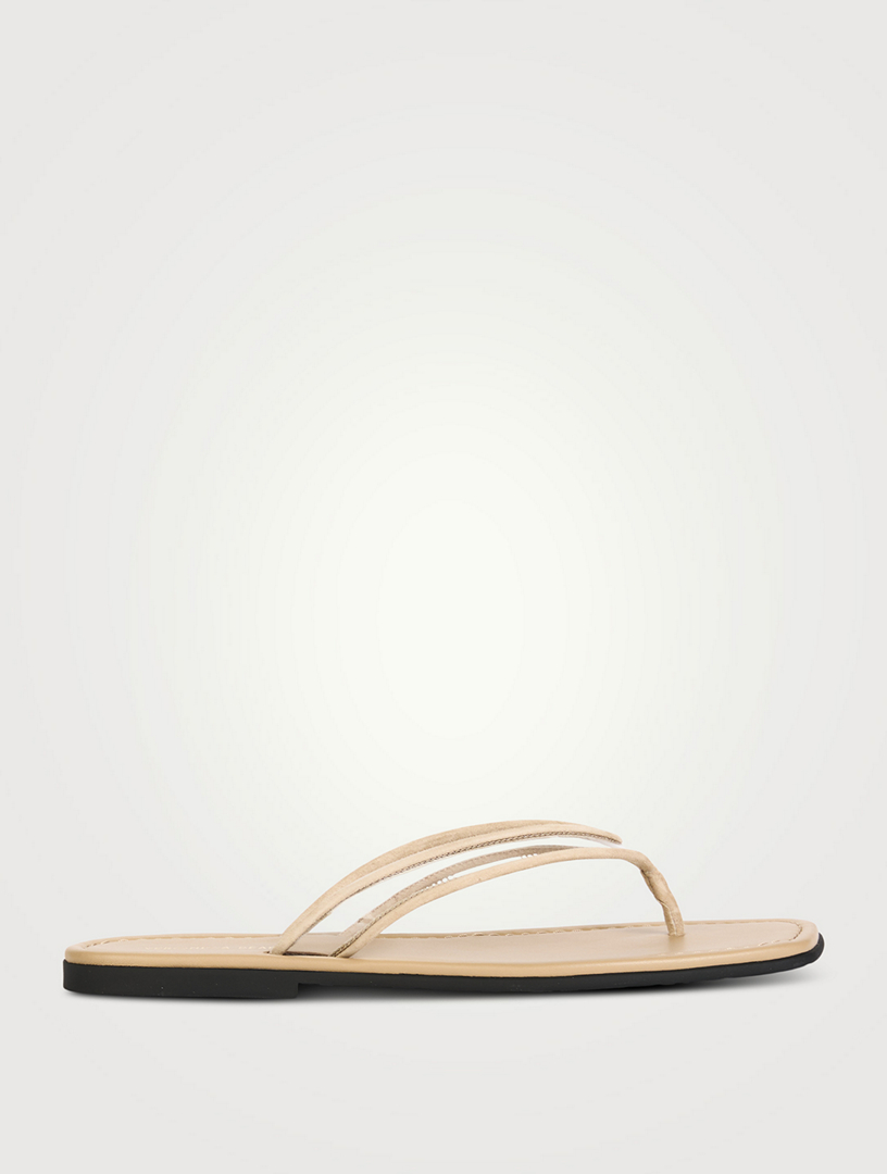 Tongs en cuir Clea