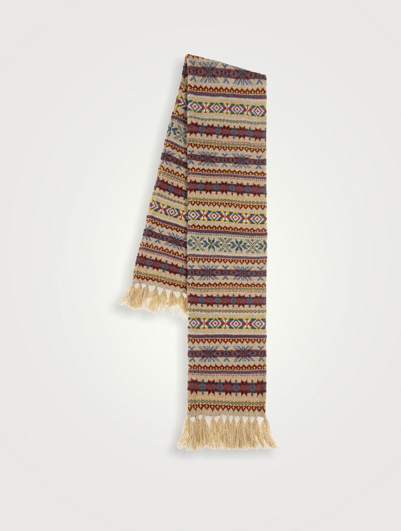 Écharpe Fair Isle