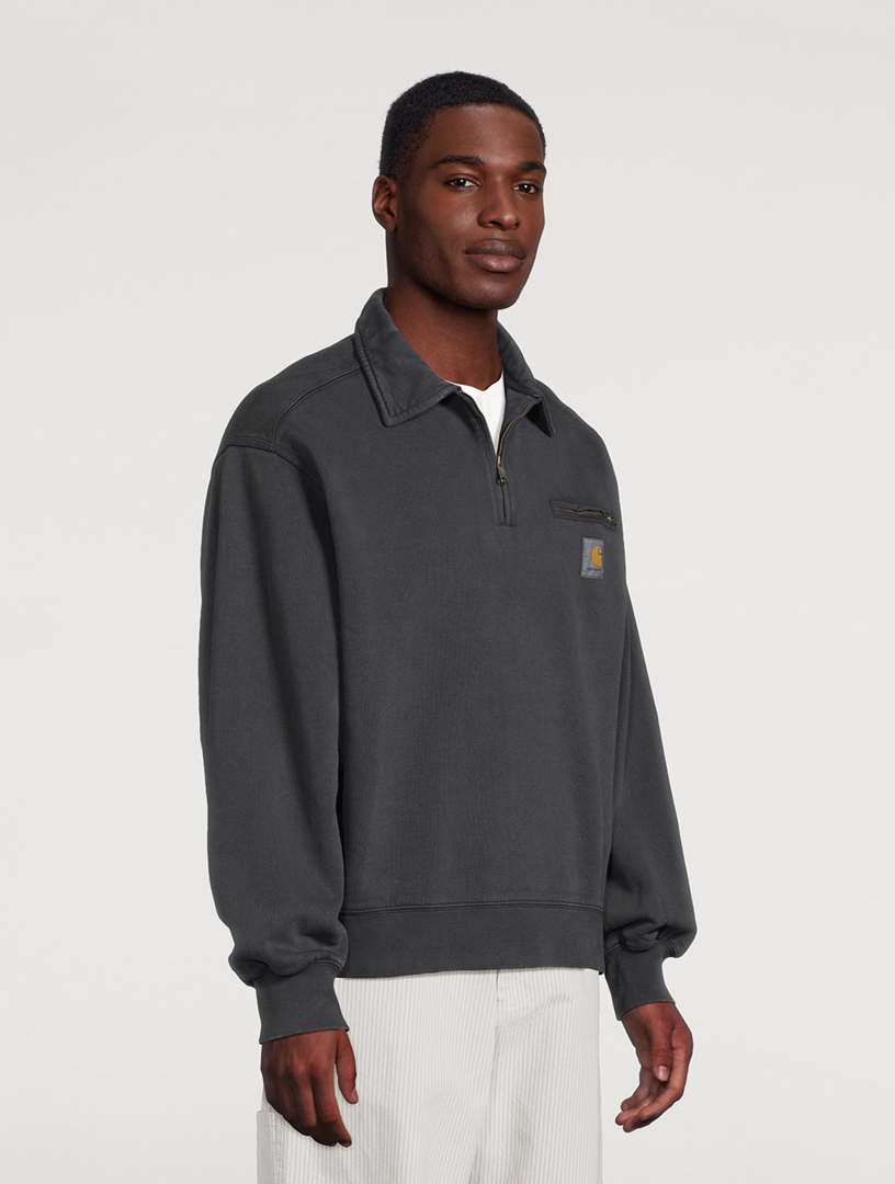 CARHARTT WIP Detroit Half-Zip Sweatshirt | Holt Renfrew