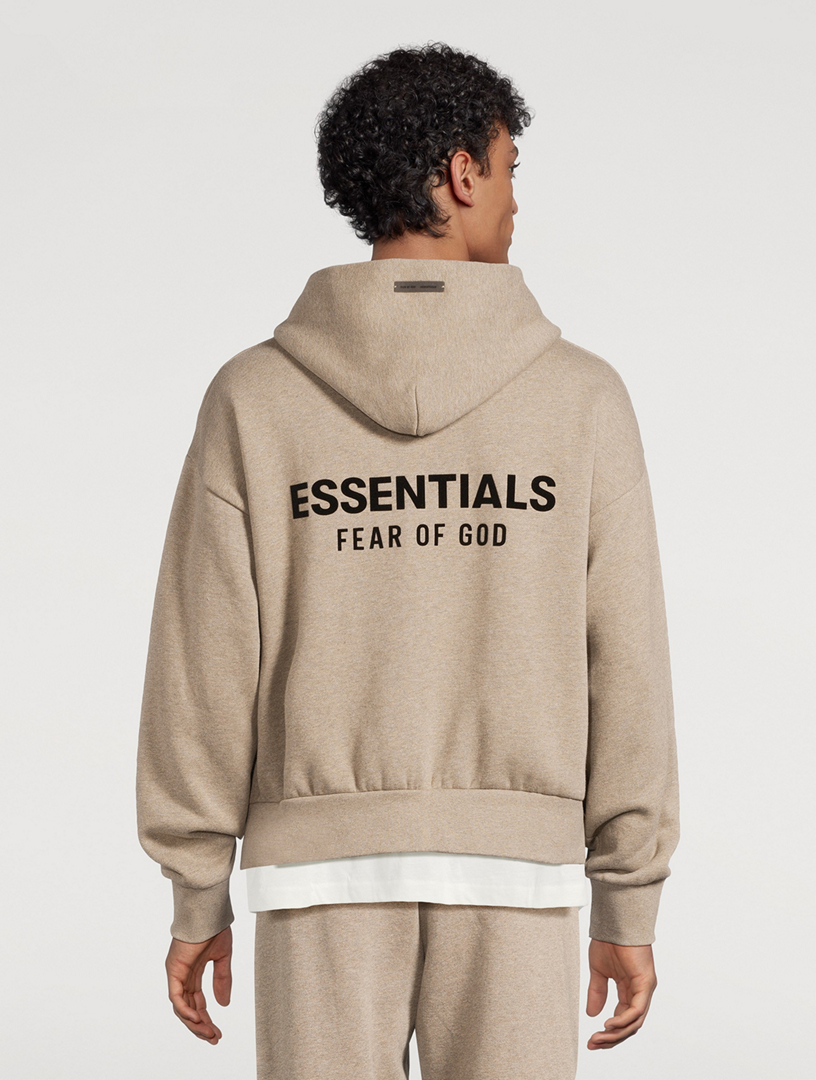 トップス ESSENTIALS hoodie FEAR OF GOD ESSENTIALS Classic Cotton-Blend Zip Hoodie | Holt Renfrew