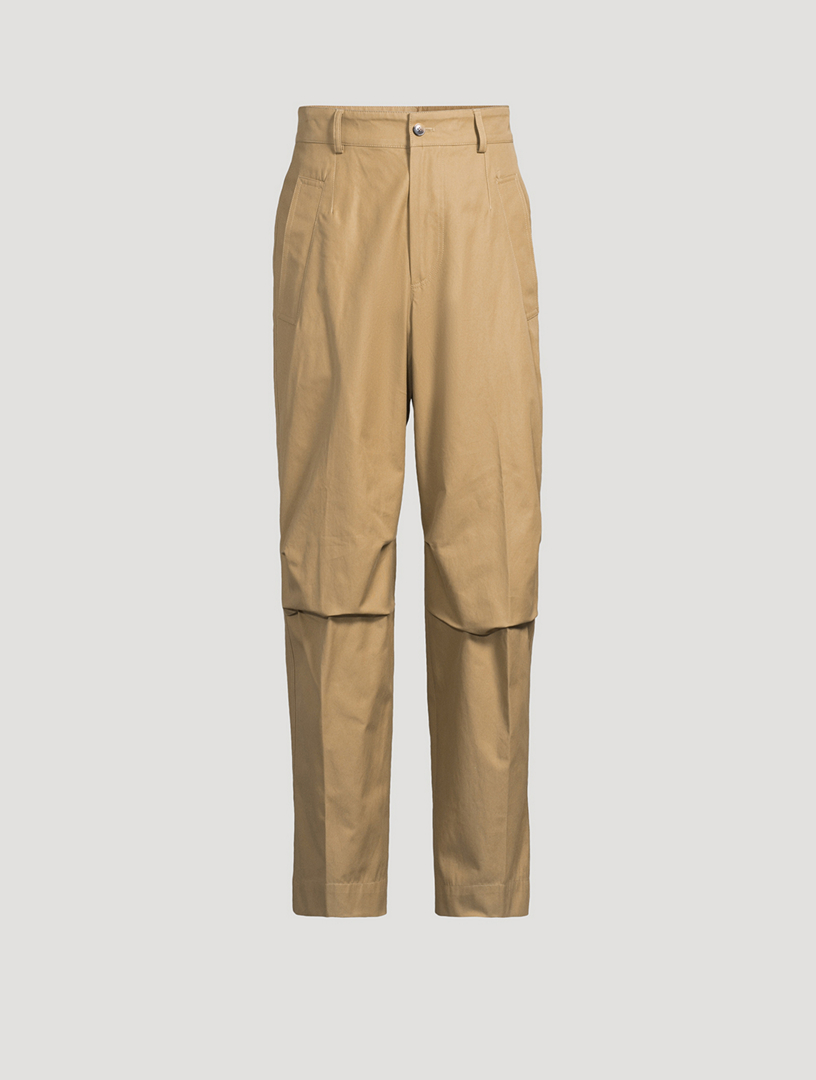 パンツ Dries Van Noten Cotton Long Chino Pants DRIES VAN NOTEN Cotton Straight-Leg Pants | Holt Renfrew