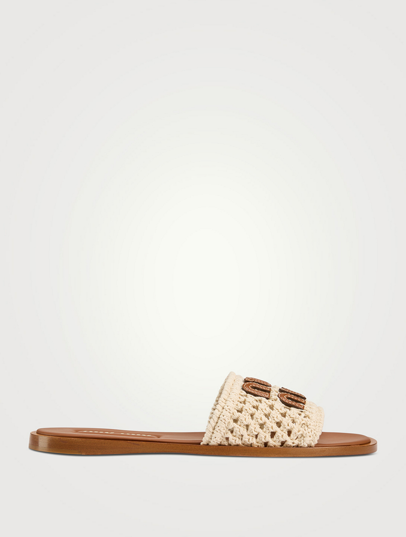 Crochet Slide Sandals