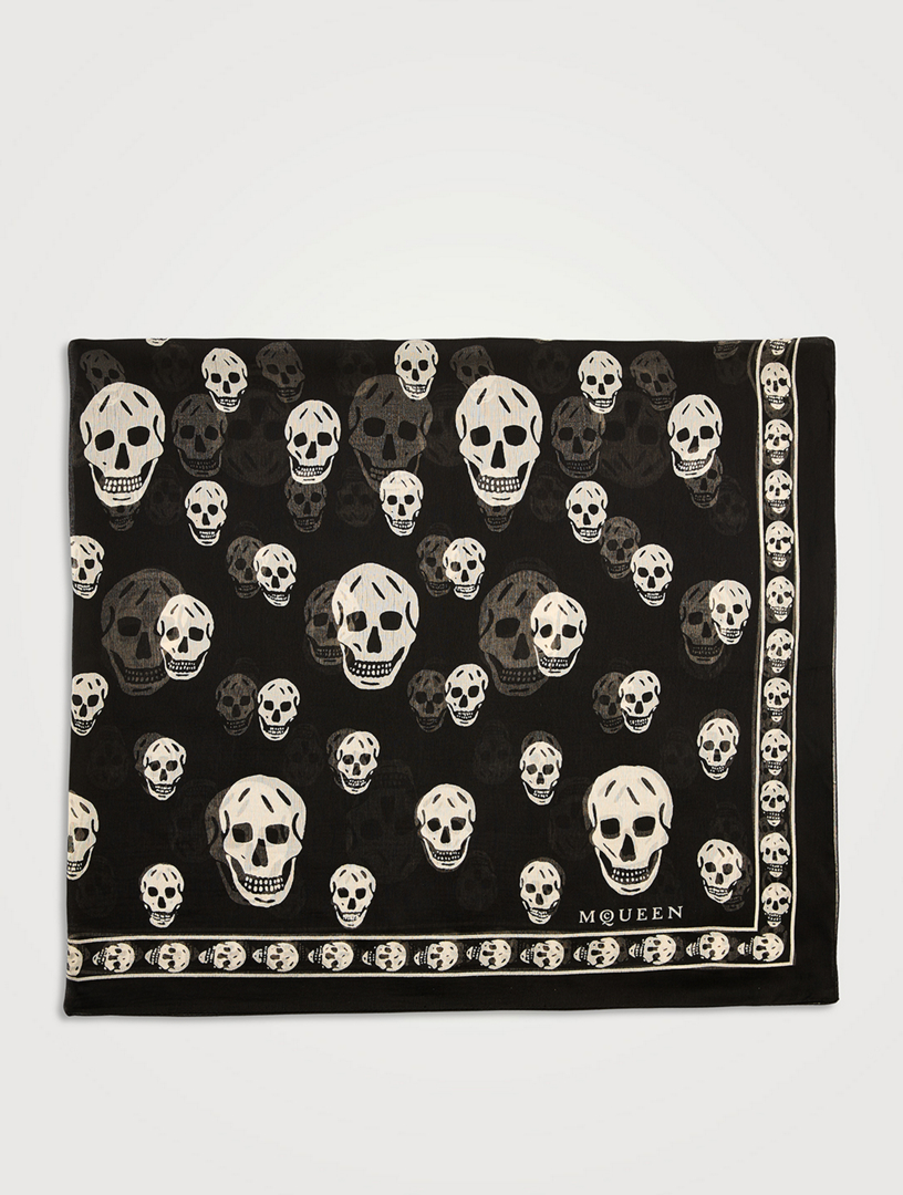 Silk Skull Scarf