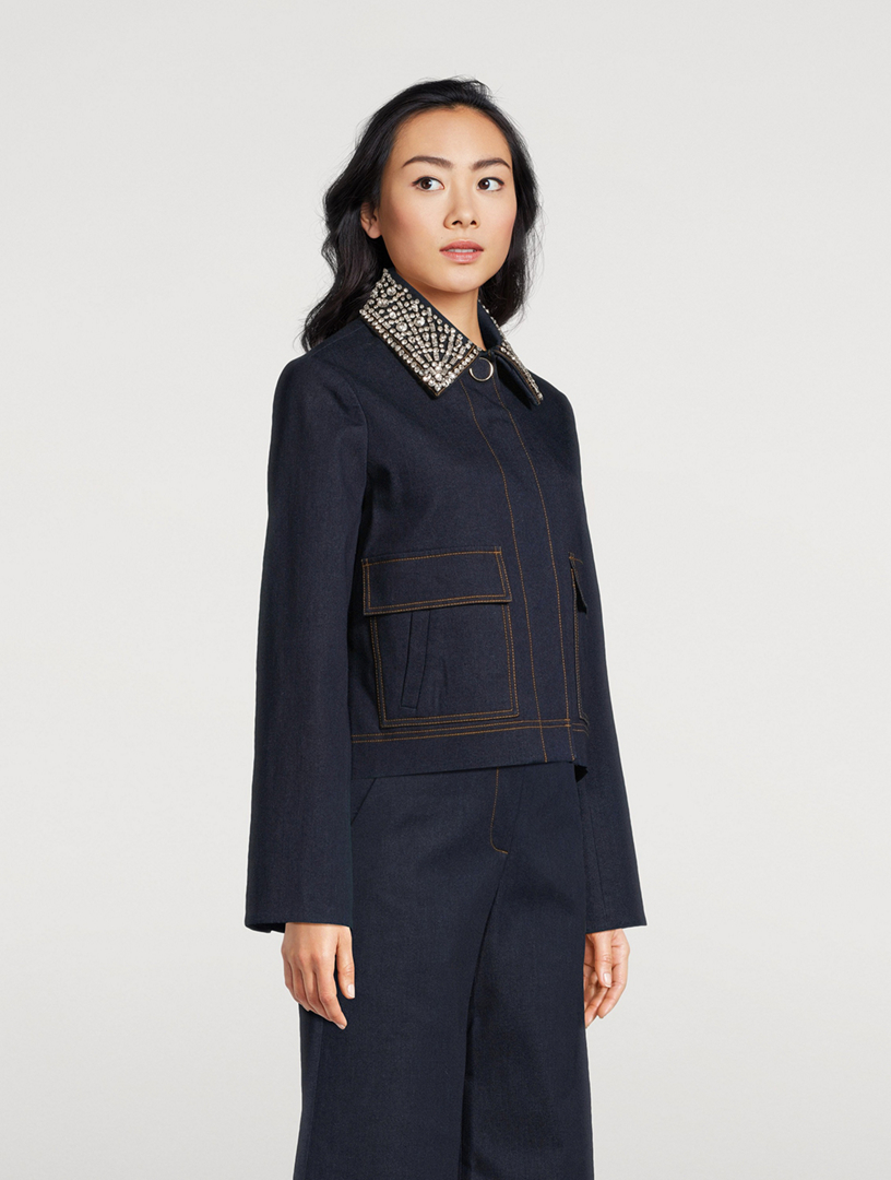 VERONICA BEARD Barrington Denim Jacket | Holt Renfrew