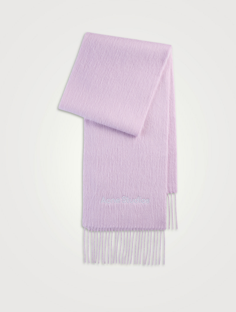 ACNE STUDIOS Vinnie Alpaca And Wool Scarf | Holt Renfrew