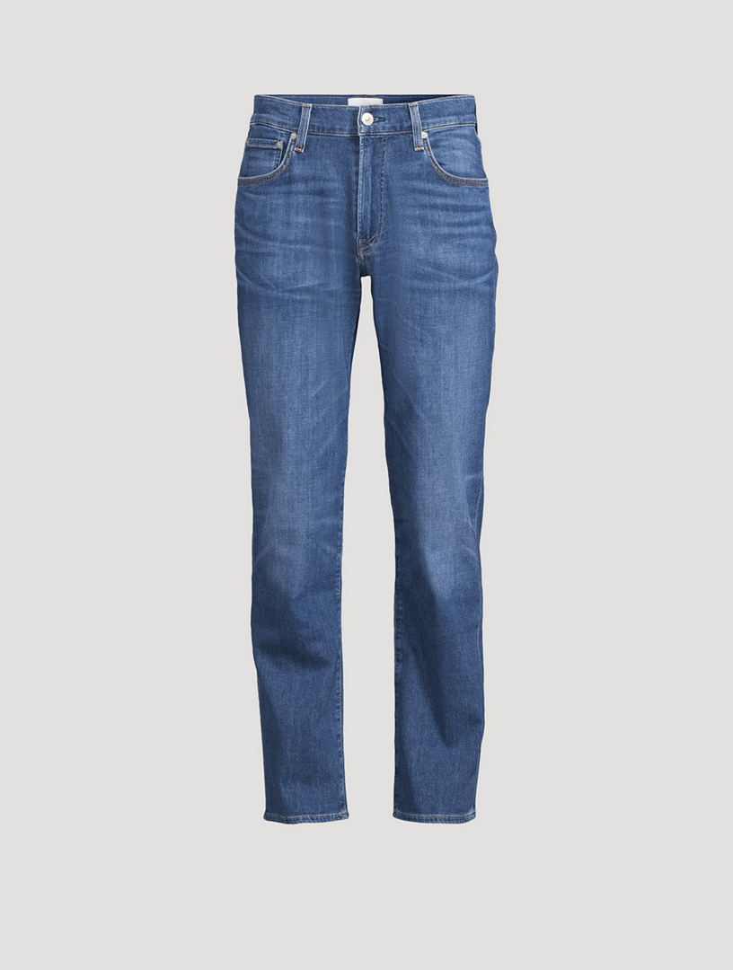 Elijah Straight Tropical Denim Jeans