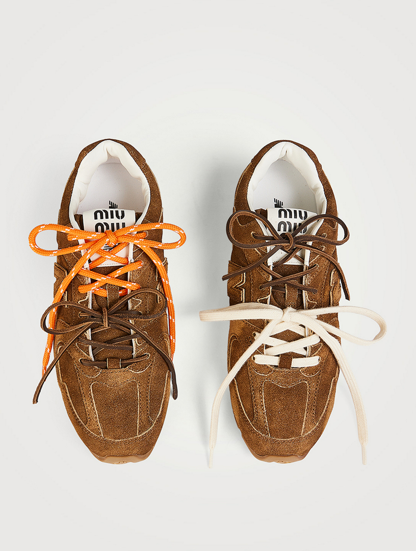 MIU MIU Miu Miu x New Balance 530 SL Suede Sneakers | Holt Renfrew