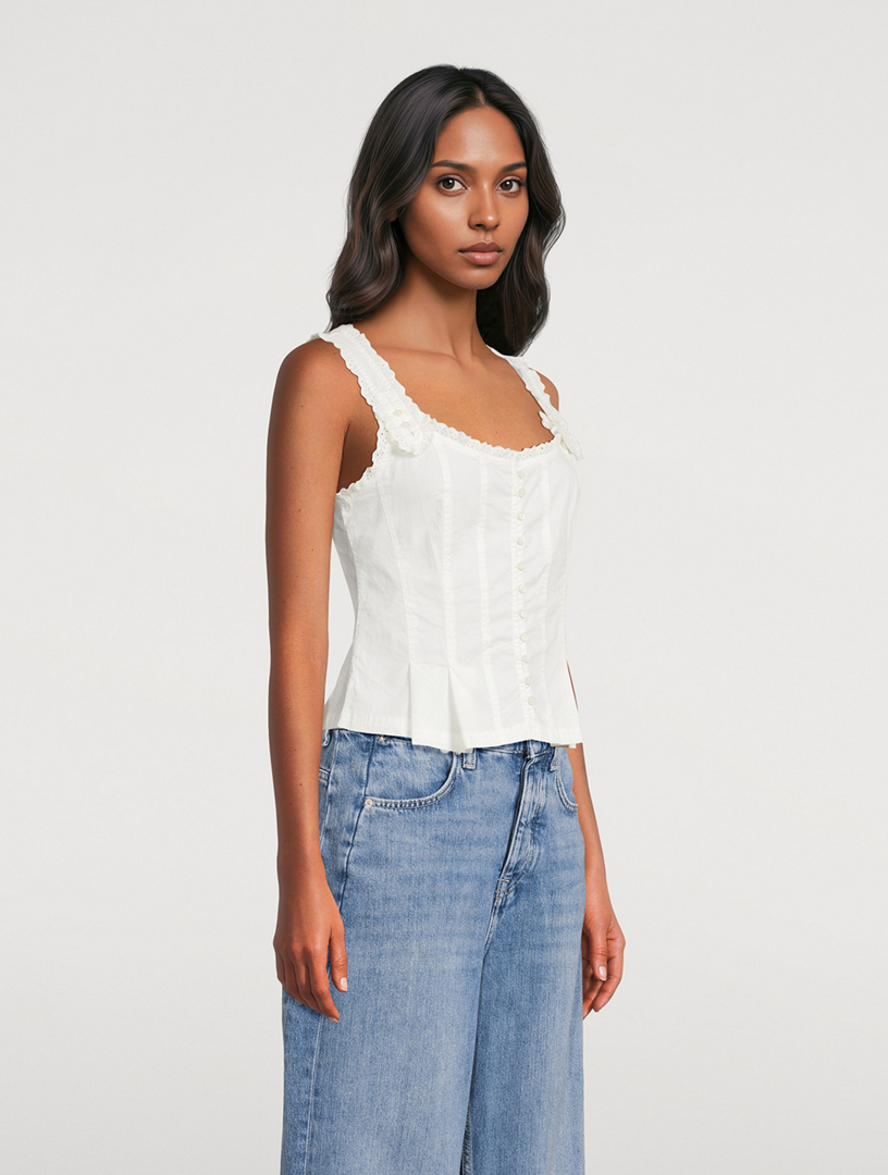 FREE PEOPLE Bridgette Corset Top | Holt Renfrew
