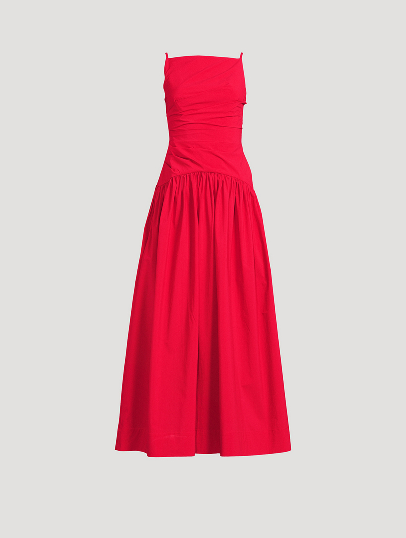 SHONA JOY Campbell Drop-Waist Maxi Dress