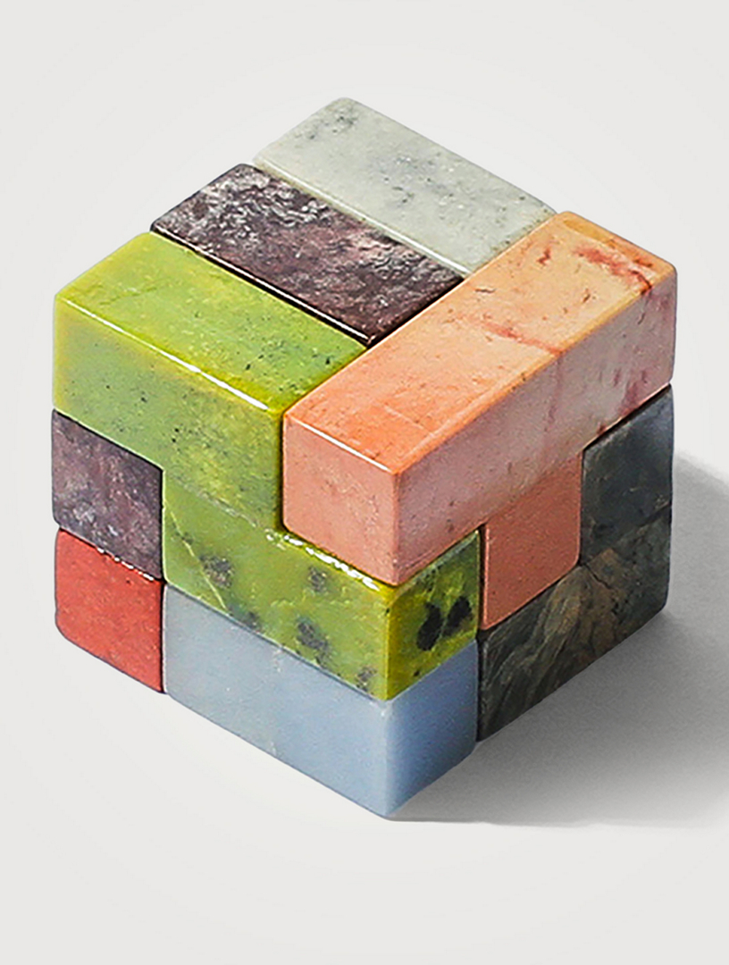Gemstone Soma Cube Puzzle