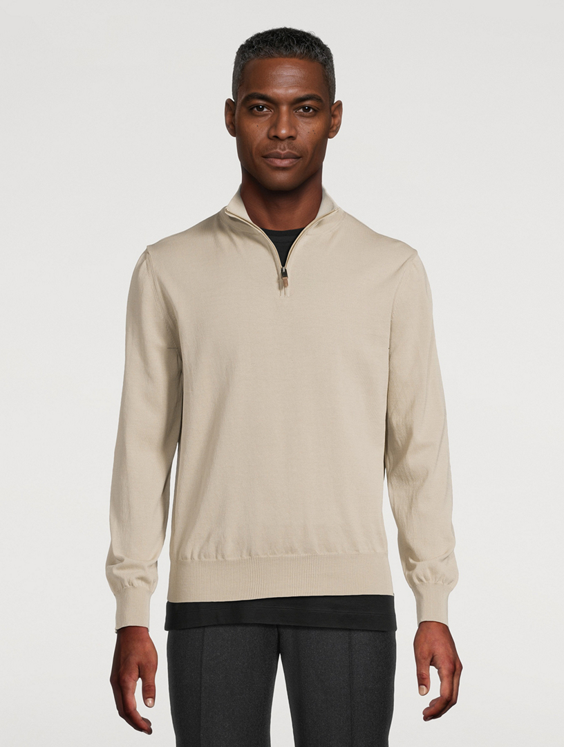 CANALI Quarter-Zip Sweater | Holt Renfrew