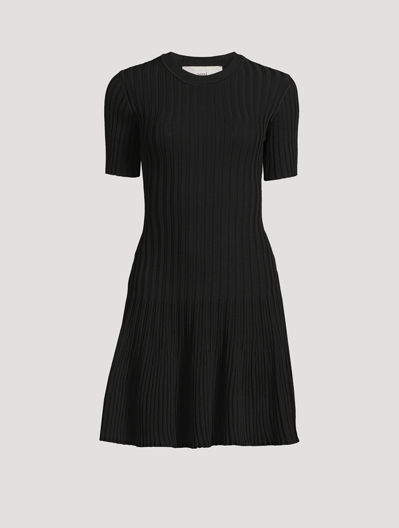 MIU MIU Ribbed Knit Jersey Dress | Holt Renfrew
