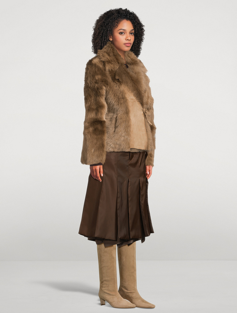 Women's Designer Faux Fur & Shearling Coats | Holt Renfrew