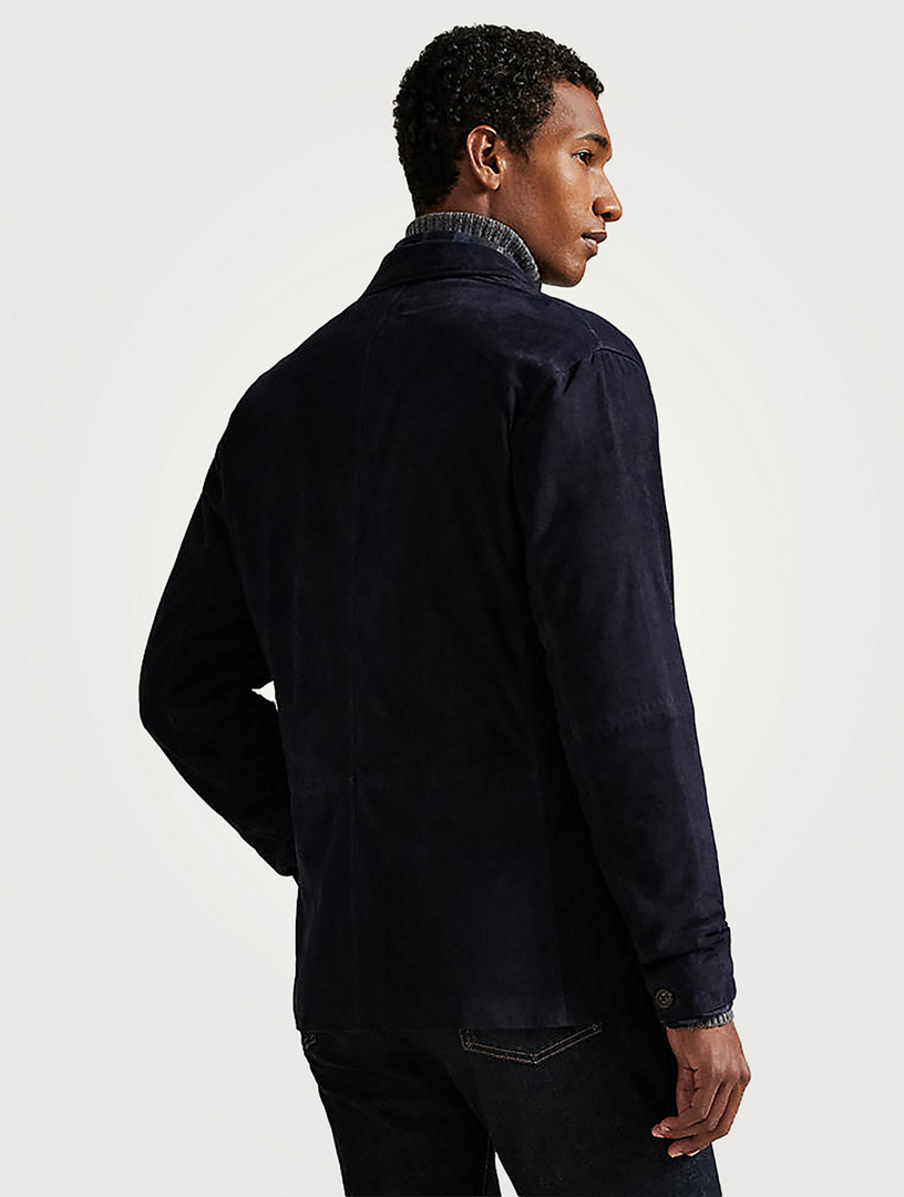 POLO RALPH LAUREN Suede Jacket | Holt Renfrew