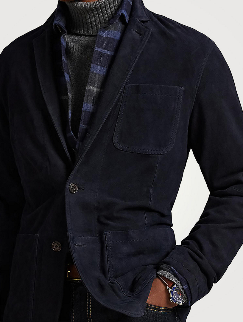 POLO RALPH LAUREN Suede Jacket | Holt Renfrew