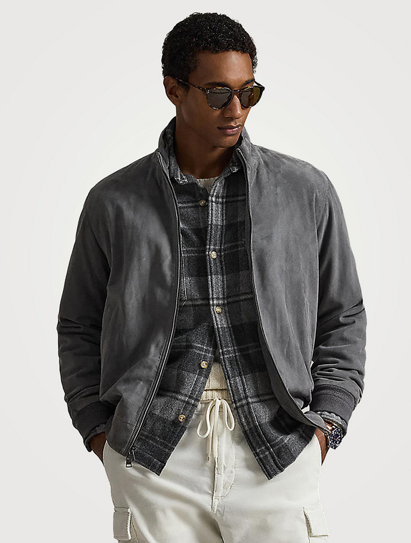 POLO Ralph Lauren suede jacket レザージャケット POLO RALPH LAUREN The Charleton Suede Jacket | Holt Renfrew