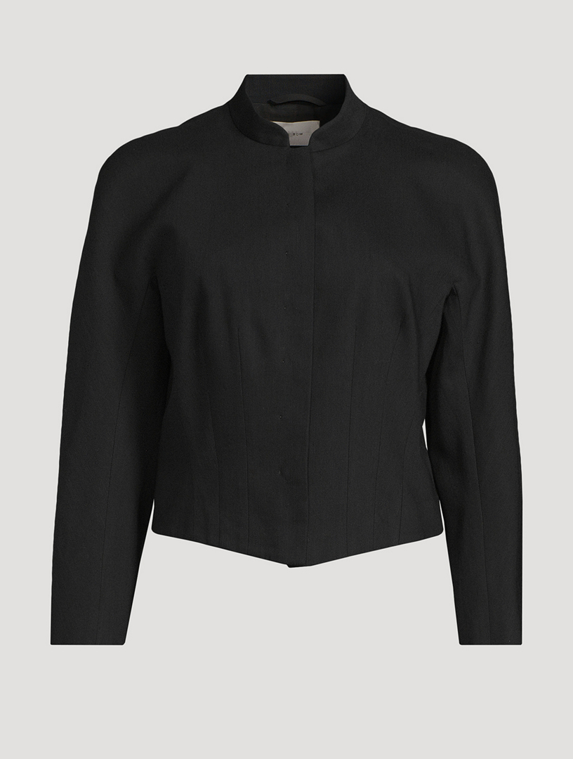 THE ROW Bastien Cropped Jacket | Holt Renfrew